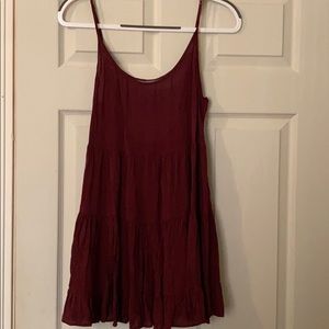 Maroon dress
